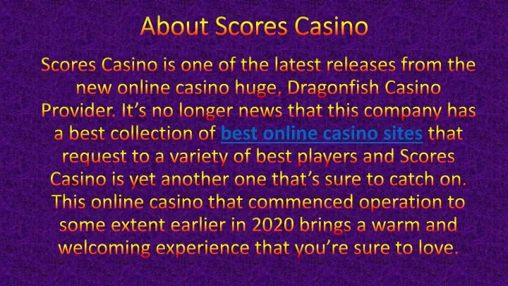 about scores casino