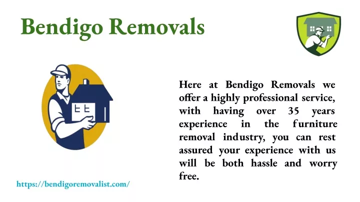 bendigo removals
