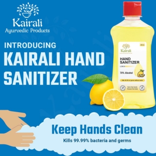 Use Kairali hand sanitizer to avoid infections