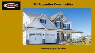 th properties communities