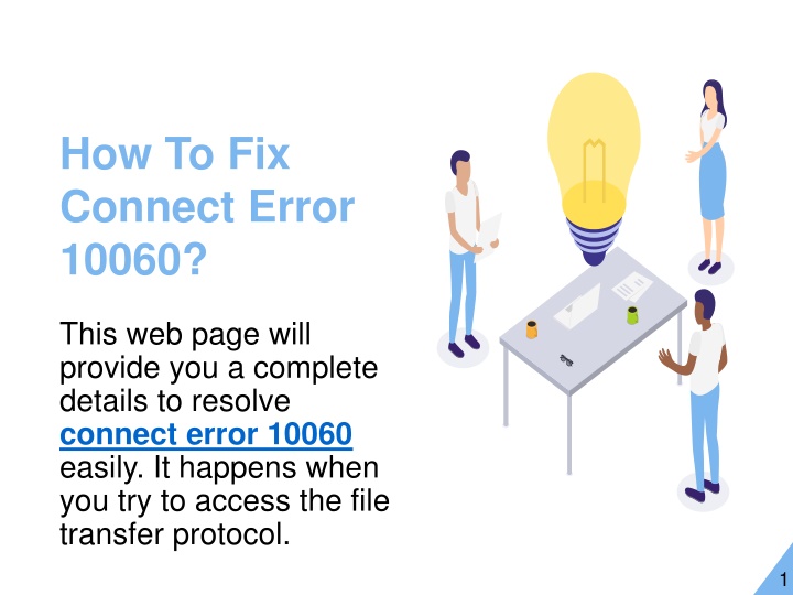 how to fix connect error 10060