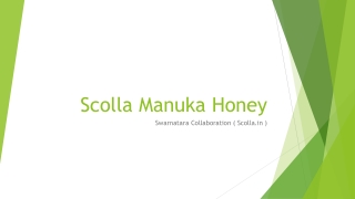 Buy Manuka Honey online in chennai | Get Upto 20% OFF | Scolla.in