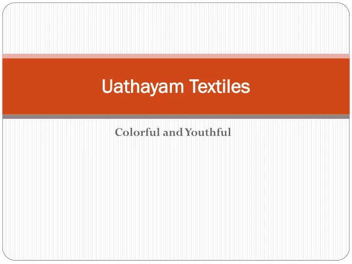 uathayam textiles