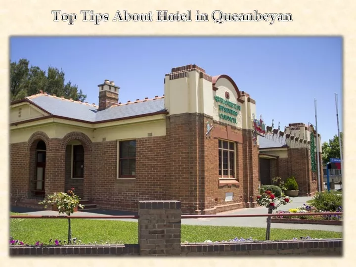 top tips about hotel in queanbeyan