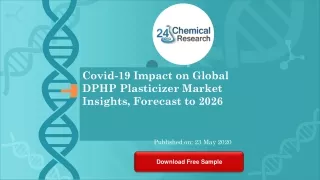 Covid 19 Impact on Global DPHP Plasticizer Market Insights, Forecast to 2026