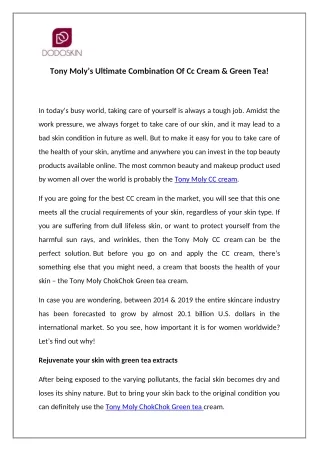 tony moly s ultimate combination of cc cream