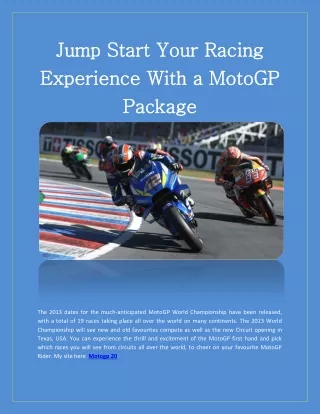 Motogp 20