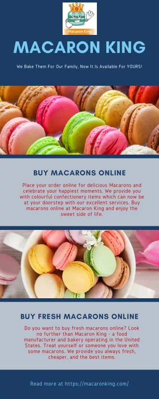 Buy Fresh Macarons Online