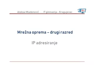 IP adresiranje