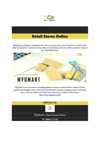 Retail Stores Online