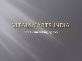 Vitalsmarts- Corporate Training