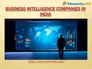 Business intelligence companies in India very affordable price