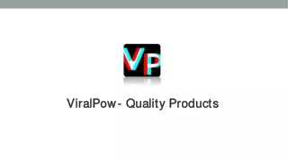 ViralPow- Quality Products