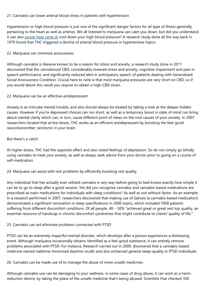 21 cannabis can lower arterial blood stress