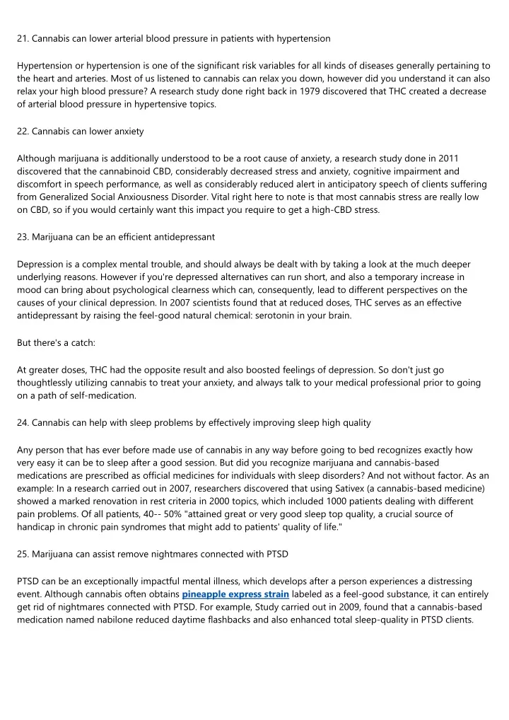 21 cannabis can lower arterial blood pressure