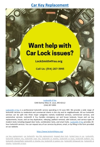 car key replacement