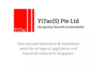 ACMV Duct Work, Soffit Insulation Material | YiTac (S) Pte Ltd