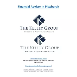 financial advisor in pittsburgh