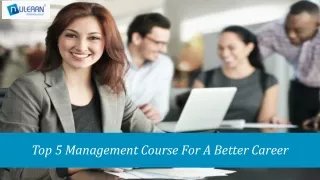 Best management courses