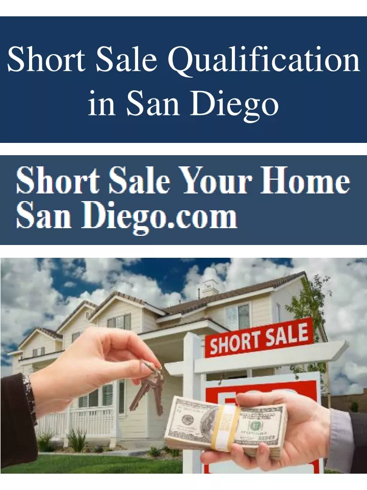 short sale qualification in san diego