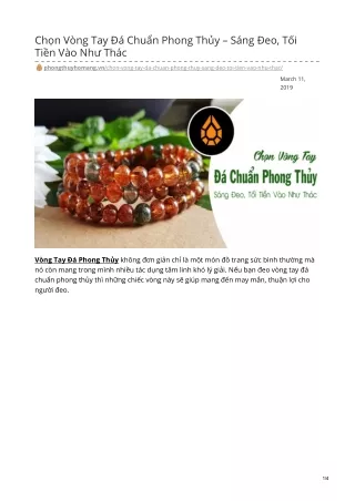 ch n v ng tay chu n phong