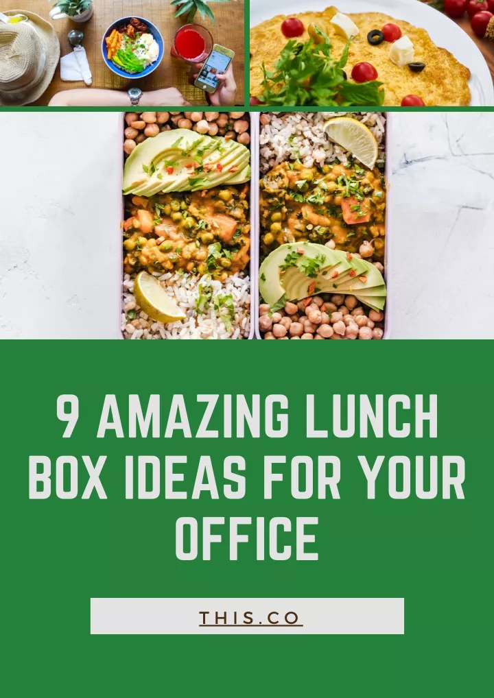 9 amazing lunch box ideas for your office