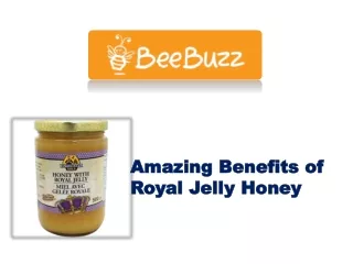 Amazing Benefits of Royal Jelly Honey