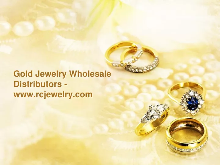 gold jewelry wholesale distributors www rcjewelry com