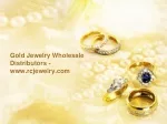 Gold Jewelry Wholesale Distributors - www.rcjewelry.com