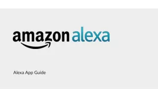 alexa app guide
