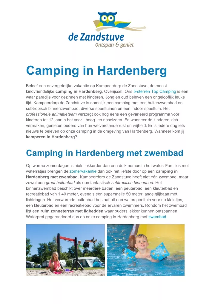 camping in hardenberg