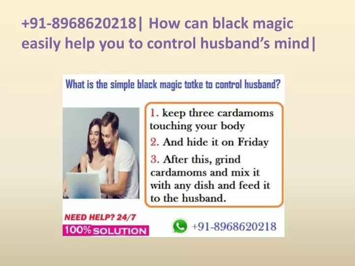 91 8968620218 how can black magic easily help you to control husband s mind