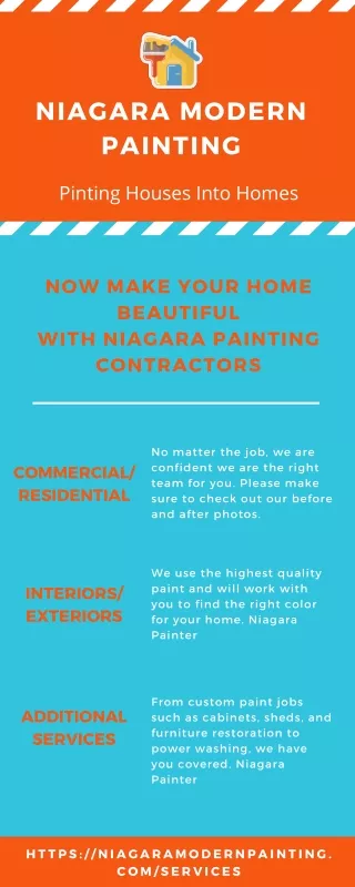 Now make your home beautiful with Niagara Painting Contractors