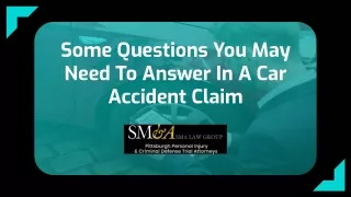 some questions you may need to answer