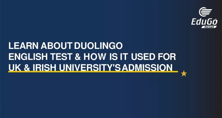 learn about duolingo english test how is it used for uk irish university s admission