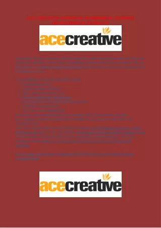 ace creative webtech wordpress website