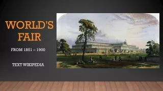 world s fair