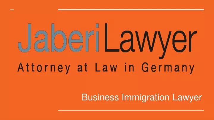 business immigration lawyer