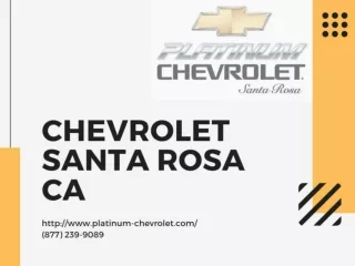 Chevrolet Santa Rosa CA