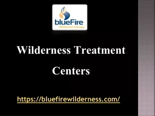 Offers Wilderness Treatment Centers - bluefirewilderness.com