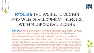 Website Design in WordPress With Responsive Site