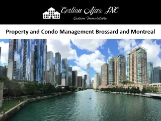 Property and Condo Management Brossard and Montreal