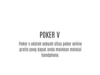 Poker pulsa online terpercaya