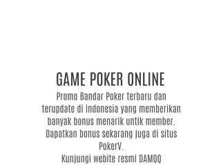 POKER ONLINE