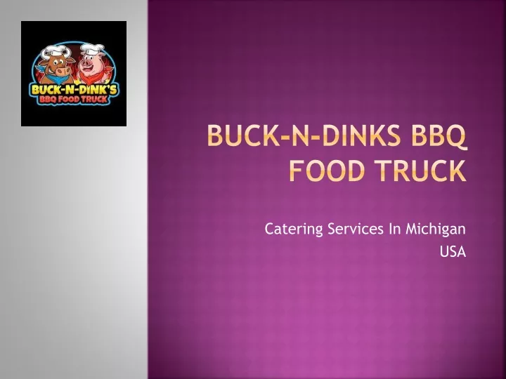 buck n dinks bbq food truck