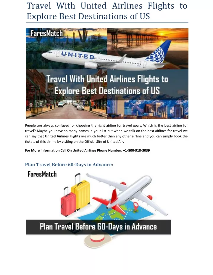 travel with united airlines flights to explore