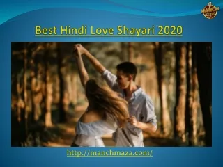 Find the Best Hindi love shayari 2020