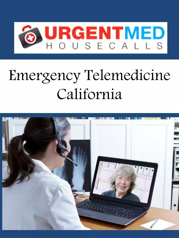 emergency telemedicine california