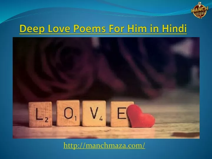 deep love poems for him in hindi