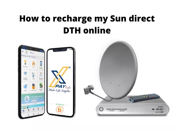 how to recharge my sun direct dth online